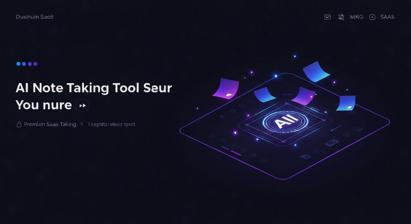 AI Note Taking Tool: 8 Options Compared for Productivity in 2026