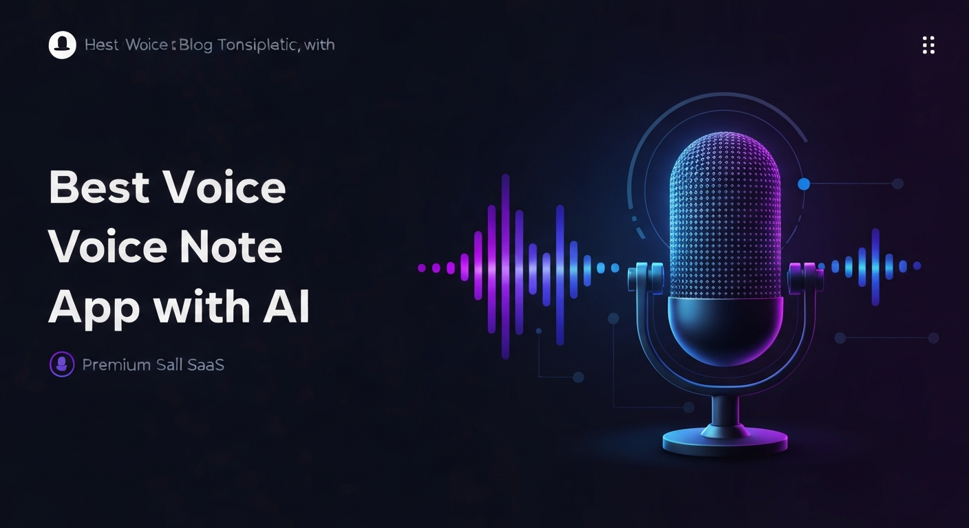 Best Voice Note App with AI in 2026: Ranked by Accuracy