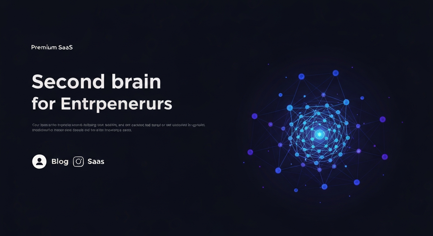 Second Brain for Entrepreneurs: Organize Your Business Knowledge in 2026