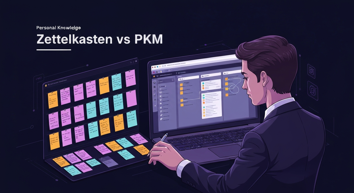 Zettelkasten vs PKM in 2026: Which Method Should You Use?
